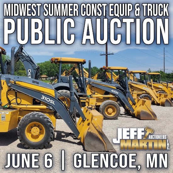R1 UPPER MIDWEST CONST EQUIP & TRUCK AUCTION