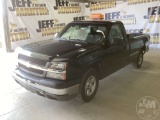 2004 CHEVROLET SILVERADO REGULAR CAB PICKUP VIN: 1GCEC14X44Z310325