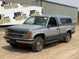 1988 CHEVROLET  REGULAR CAB 4X4 PICKUP VIN: 2GCDK14K8J1186793