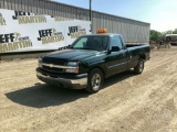 2004 CHEVROLET SILVERADO REGULAR CAB PICKUP VIN: 1GCEC14Z24Z308462