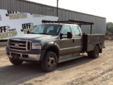 2005 FORD F-450 CREW CAB PICKUP VIN: 1FDXW46YX5EC18034