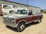 1986 FORD F-350 S/A MECHANICS TRUCK VIN: 1FDKF3710GPB63316