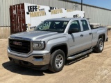 2016 GMC SIERRA DOUBLE CAB 4X4 VIN: 1GTV2LEC7GZ388922