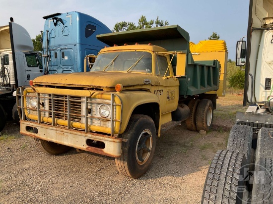 FORD S/A DUMP TRUCK