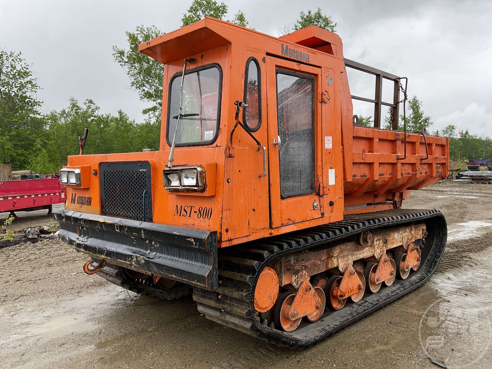 MOROOKA MST 800 TRACKED DUMP TRUCK SN: 2051 | Proxibid
