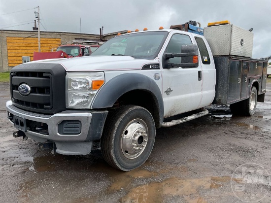 2011 FORD F-550 SUPER-DUTY XL S/A UTILITY TRUCK VIN: 1FD0X5HT4BEC38085