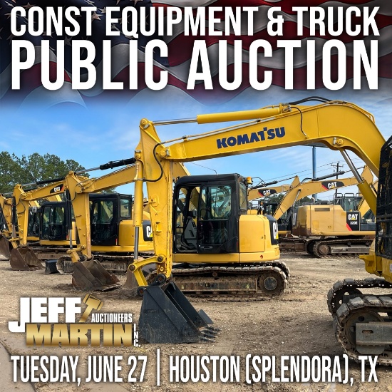 HOUSTON CONSTRUCTION EQUIPMENT AND TRUCK AUCTION