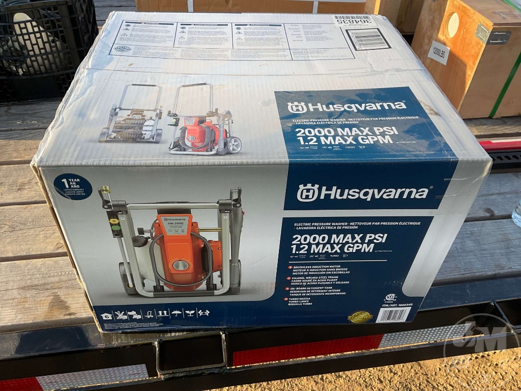 HUSQVARNA PW200 PRESSURE WASHER SN: 418267169 | Heavy Construction  Equipment Light Equipment & Support Industrial Cleaning Pressure Washers |  Online Auctions | Proxibid
