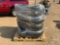 (2) SET OF 4 PREMIUM WHEELS WITH TIRES , BOLT