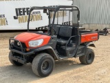 2015 KUBOTA RTV-X900 UTILITY VEHICLE SN: A5KB2FDBCFG023195