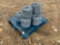 QTY OF (8) ROLLS OF BARBED WIRE