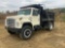 1987 NAVISTAR 1954 SINGLE AXLE DUMP TRUCK VIN: 1HTLDUXP6HHA10160