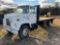 1982 FORD LN7000 SINGLE AXLE REGULAR CAB FLATBED TRUCK VIN: 1FDNR70U1CVA11423