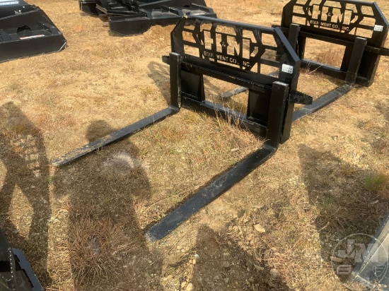 BLUE DIAMOND PALLET FORK ASSEMBLY HD W/ STEPS 5000 LBS.