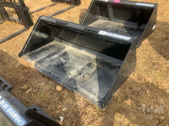 BLUE DIAMOND 60" SMOOTH BUCKET, LOW PROFILE SN: 163851