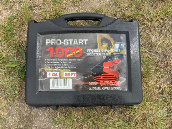 PRO-START HEAVY DUTY 1GA 25FT BOOSTER CABLE