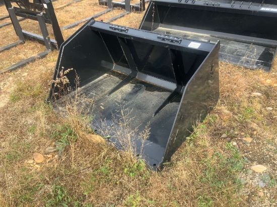 BLUE DIAMOND 52" SNOW & MULCH BUCKET, 22" BACK, SN:165196
