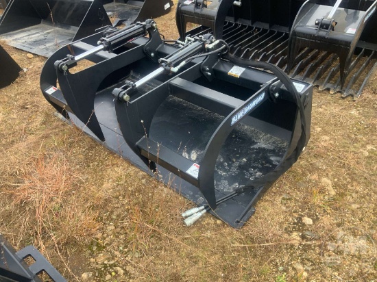 BLUE DIAMOND GRAPPLE BUCKET, 66" LIGHT DUTY, DUAL CLAMPS SN: