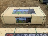 20’......X30’...... DIGGIT METAL GARAGE CARPORT SHED, MODEL MSC2030F, 600 SQFT