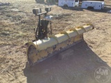 8’...... FISHER MINUTE MOUNT POWER ANGLE PLOW, SN: 109955