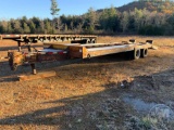2002 EAGLE BEAVER TAG A LONG EQUIPMENT TRAILER VIN: 112H5V3132L059537