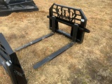 BLUE DIAMOND PALLET FORK ASSEMBLY HD W/ STEPS 5000 LBS.