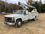 1999 GMC SIERRA 3500 HD S/A BUCKET TRUCK TELSTA 28D VIN: 1GDKC34FXXF091720