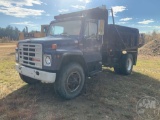 1989 NAVISTAR 1954 SINGLE AXLE DUMP TRUCK VIN: 1HTLDTVR2KH632659