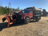 1984 INTERNATIONAL 1754 SINGLE AXLE DUMP TRUCK VIN: 1HTLCHYN1EHA49810