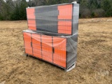 16 DRAWER, 4 CABINET TOOL BOX/ WORK BENCH