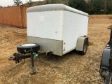 WELLS CARGO ENCLOSED TRAILER 5'X8'