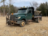 2016 INTERNATIONAL TERRASTAR SFA 4X4 SINGLE AXLE DUMP TRUCK VIN: 1HTKPSKK7GH180395