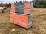 16 DRAWER, 4 CABINET TOOL BOX/ WORK BENCH