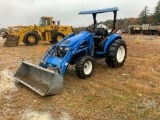 NEW HOLLAND TC35D 4X4 TRACTOR W/ LOADER SN: G510873