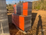 16 DRAWER, 4 CABINET TOOL BOX/ WORK BENCH