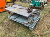 QTY OF (3) WOODEN CARTS