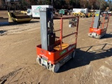 SKYJACK SJ12 SN: 14004485 VERTICAL MAST LIFT