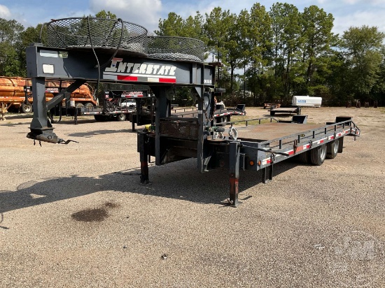 2008 INTERSTATE G20DTA 20 FT T/A GOOSENECK  FLATBED TRAILER VIN: 1JKGDA2068M009539