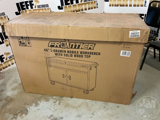 UNUSED FRONTIER 46 IN. 1 DRAWER MOBILE WORKBENCH