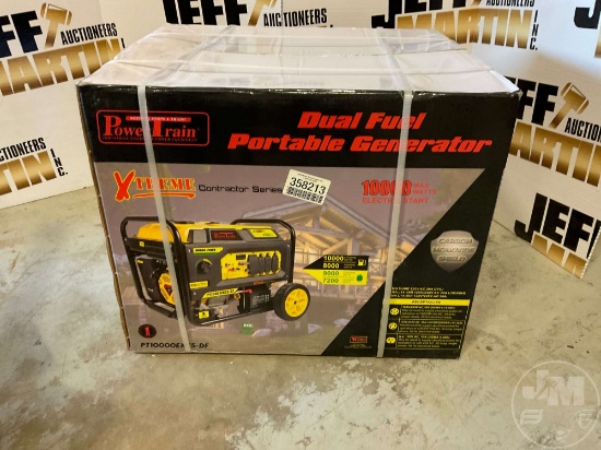 POWERTRAIN PT10000EXCS-DF WATTS 10,000 PORTABLE GENERATOR