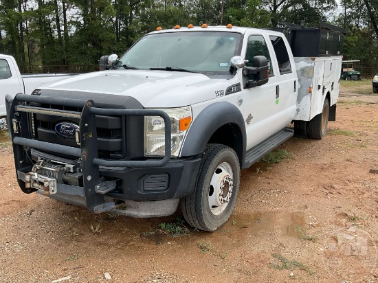2013 FORD F-550 UTILITY TRUCK VIN: 1FD0W5HT8DEB81119