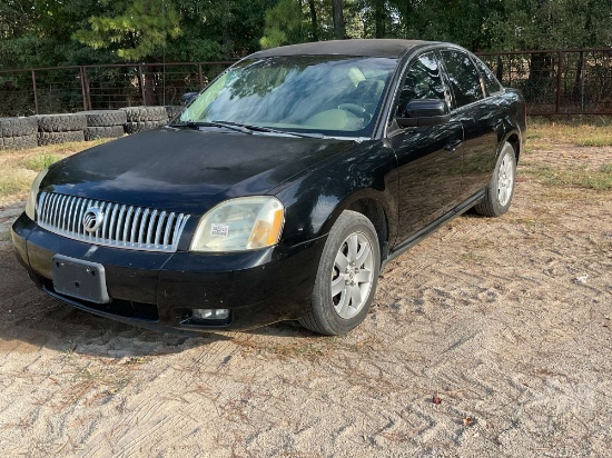 2006 MERCURY MONTEGO AWD AUTOMOBILE VIN: 1MEFM41156G611492