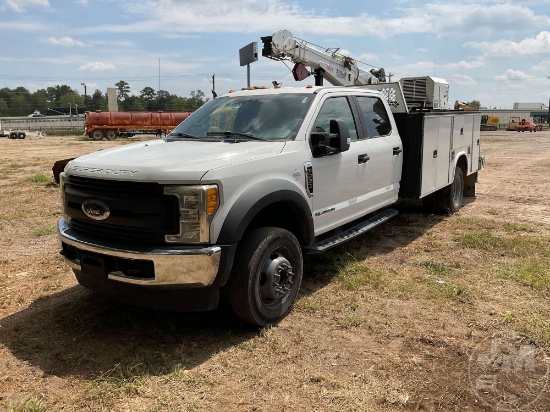 2017 FORD F-550 XL 4X4 MECHANIC TRUCK VIN: 1FD0W5HT6HEB15190