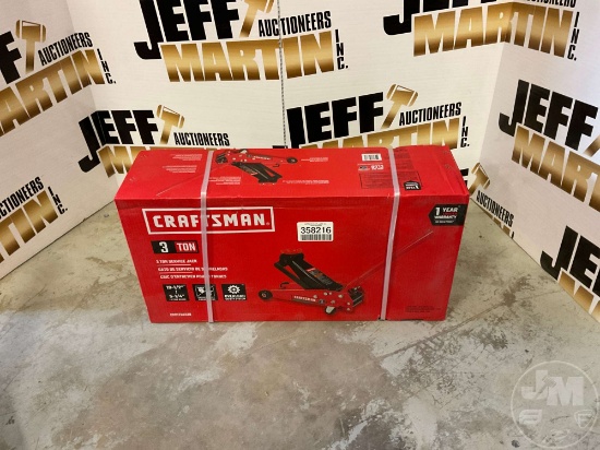 UNUSED CRAFTSMAN 3 TON FLOOR JACK