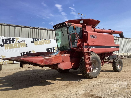 1987 INTERNATIONAL 1660 SN: JJC0037008 COMBINE