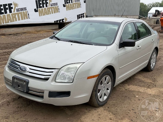 2008 FORD FUSION VIN: 3FAHP06Z28R240186 FWD