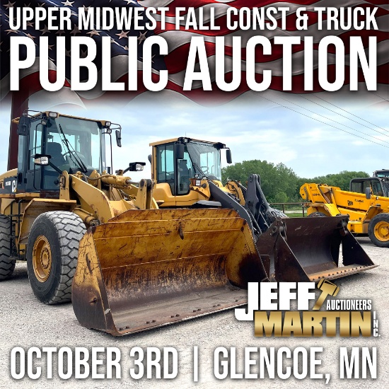 R2 UPPER MIDWEST CONST & TRUCK UNRESERVED AUCTION