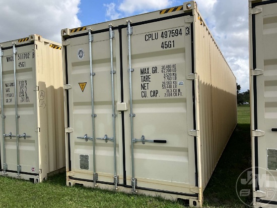 2022 40' CONTAINER SN: CPLU4975943
