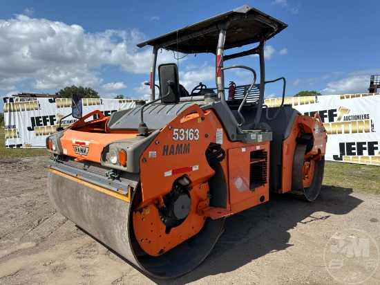 2010 HAMM HD+140 TANDEM VIBRATORY ROLLER SN: H1840278