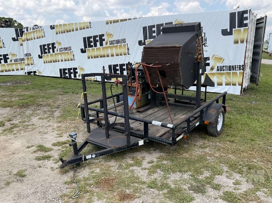6'X8' CARRY-ON SINGLE AXLE, VIN:4YMUL0814DV012597, HOT MIX ASPHALT MACHINE